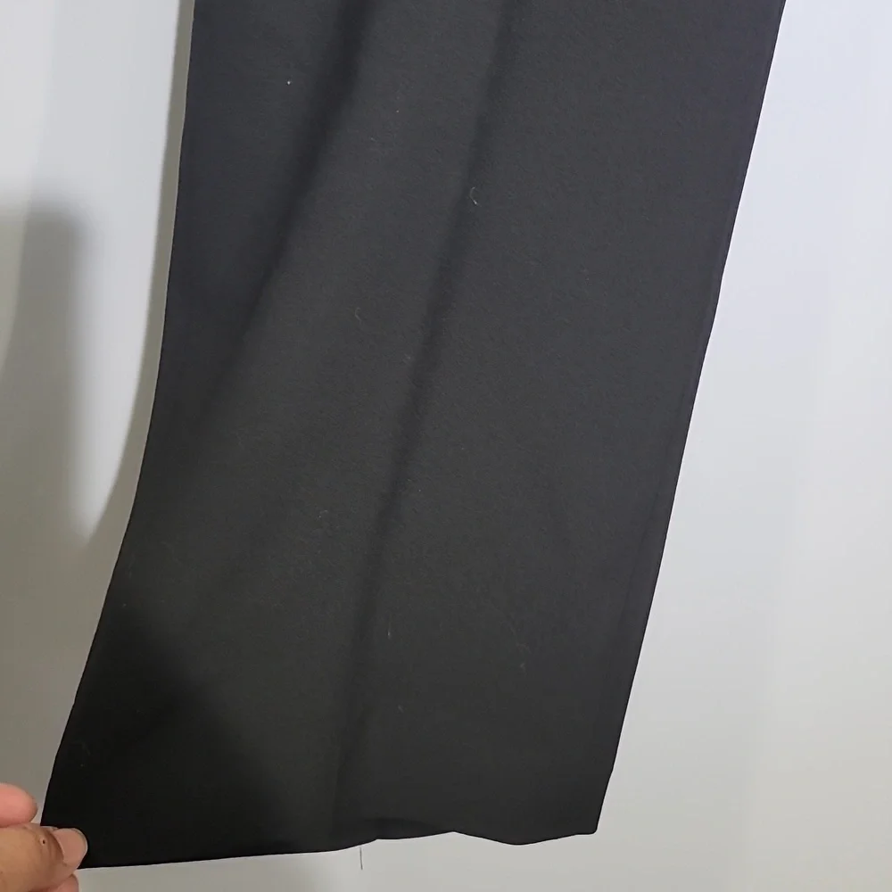 LAFAYETTE 148 New York Straight Leg Black Trouser Pants